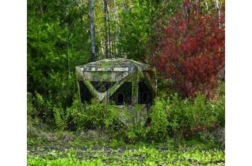 Image of Barronett Blinds Big Cat Hunting Blind, Backwoods Camouflage BC350BW