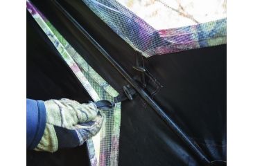 Image of Barronett Blinds Big Cat Hunting Blind, Backwoods Camouflage BC350BW