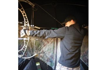 Image of Barronett Blinds Big Mike Hub Blind, Backwoods Camo, BM11BW