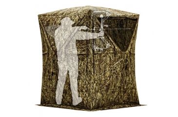 Image of Barronett Blinds Big Mike Hunting Blind with BLOODTRAIL, Blades Camouflage BM01BB