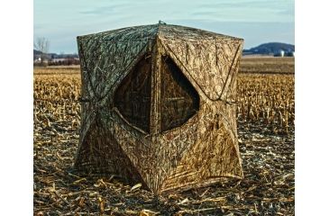 Image of Barronett Blinds Big Mike Hunting Blind with BLOODTRAIL, Blades Camouflage BM01BB