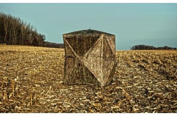 Image of Barronett Blinds Big Mike Hunting Blind with BLOODTRAIL, Blades Camouflage BM01BB