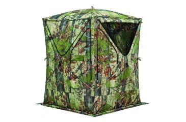 Image of Barronett Blinds Big Mike Hunting Blind with BLOODTRAIL, Backwoods Camouflage BM01BW
