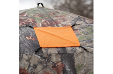 Image of Barronett Blinds Feather Five Hub Hunting Blind, Bloodtrail Backwoods, 4-Person, FF500BW