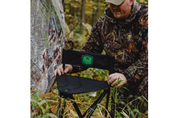 Image of Barronett Blinds Folding Hunting Chair, Black BC100