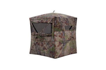 Image of Barronett Blinds Insight, See-Through Hunting Blind, View-Through Fabric, Silent Shooting Windows, Bloodtrail Backwoods, 68in x 71in x 71in, Bloodtrail Backwoods, 2-Person, NS200BW