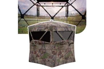 Image of Barronett Blinds Insight, See-Through Hunting Blind, View-Through Fabric, Silent Shooting Windows, Bloodtrail Backwoods, 68in x 71in x 71in, Bloodtrail Backwoods, 2-Person, NS200BW