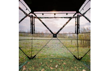 Image of Barronett Blinds Insight, See-Through Hunting Blind, View-Through Fabric, Silent Shooting Windows, Bloodtrail Backwoods, 68in x 71in x 71in, Bloodtrail Backwoods, 2-Person, NS200BW