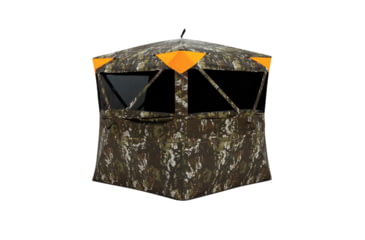 Image of Barronett Blinds Overwatch, Portable Hunting Blind, View-Through Mesh, Silent Shooting Windows, Crater Harvest, 75in x 88in x 88in, VR400CH, Crater Harvest, 75in x 88in x 88in, VR400CH