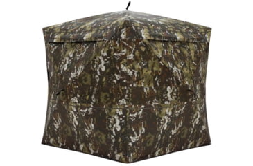 Image of Barronett Blinds Overwatch, Portable Hunting Blind, View-Through Mesh, Silent Shooting Windows, Crater Harvest, 75in x 88in x 88in, VR400CH, Crater Harvest, 75in x 88in x 88in, VR400CH