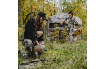 Image of Barronett Blinds Ox 5 Hub Blind, Backwoods Camo, BX550BW