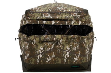 Image of Barronett Blinds Ox 5, Portable Hunting Blind, Durable OxHide Fabric, Panoramic Shooting Window, Crater Harvest, 72in x 96in x 96in, BX550CH, Crater Harvest, 72in x 96in x 96in, BX550CH
