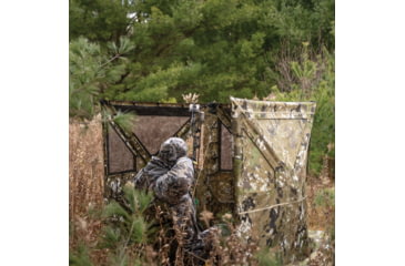 Image of Barronett Blinds Panel Face-Off Hunting Blind, Crater Thrive, Adjustable, FA101CT