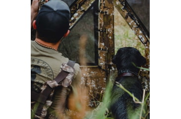 Image of Barronett Blinds Panel Face-Off Hunting Blind, Crater Thrive, Adjustable, FA101CT