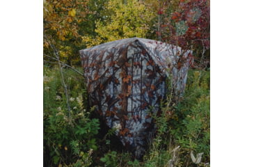 Image of Barronett Blinds Prowler 350 Hunting Blind, Bloodtrail Woodland Camo, 012642022289