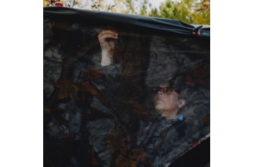 Image of Barronett Blinds Prowler 350 Hunting Blind, Bloodtrail Woodland Camo, 012642022289