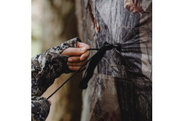 Image of Barronett Blinds Radar 2 Person Hub Blind, Backwoods Camo, RA200BW