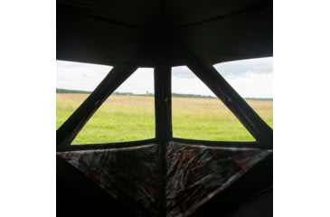 Image of Barronett Blinds Road Runner Hunting Blind, Bloodtrail Woodland, 2-Person, RR200BT