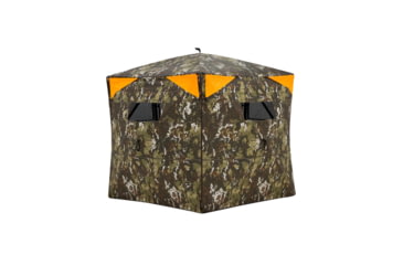 Image of Barronett Blinds Spy 5, Portable Hunting Blind, 5-Sided Hub Blind, View-Through Mesh, Two Vertical Corner Doors, Crater Harvest, 72in x 84in x 84in, SP500CH, Crater Harvest, 72in x 84in x 84in, SP500CH
