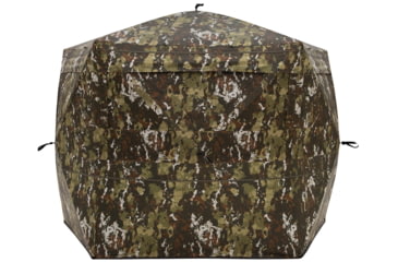 Image of Barronett Blinds Spy 5, Portable Hunting Blind, 5-Sided Hub Blind, View-Through Mesh, Two Vertical Corner Doors, Crater Harvest, 72in x 84in x 84in, SP500CH, Crater Harvest, 72in x 84in x 84in, SP500CH
