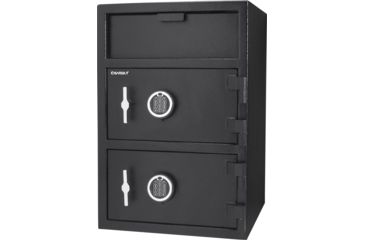 Image of Barska 1.6/2 Cubic Ft Locker Depository Safe, Black, Medium AX13312