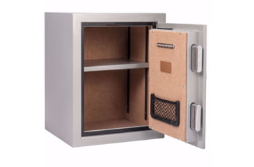 Image of Barska 1.64 Cu Ft Biometric Fireproof Safe, Grey, Medium, AX13494