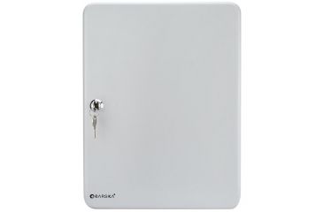 Image of Barska 160 Key Lock Box Security Safe, Steel, Gray CB12488