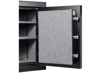 Image of OpticsPlanet Exclusive Barska 3.51 Cubic Foot Fire Vault Safe, Black, Medium, AX13102