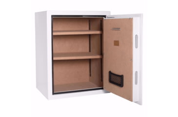 Image of Barska 4.48 Cu Ft Biometric Fireproof Safe, White, Large, AX13496