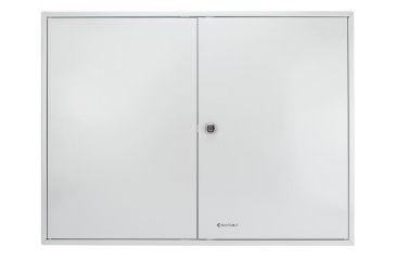 Image of Barska 400 Key Adjustable Lock Box Security Safe w/ Key Lock, Steel, Gray CB12490