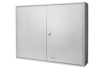 Image of Barska 400 Key Adjustable Lock Box Security Safe w/ Key Lock, Steel, Gray CB12490