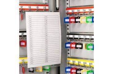 Image of Barska 400 Key Adjustable Lock Box Security Safe w/ Key Lock, Steel, Gray CB12490