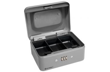 Image of Barska 6in. Combination Security Box, Open and Empty CB11782