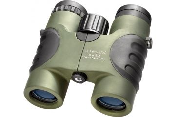Image of Barska 8x32 Atlantic Waterproof Roof BaK-4 Prism Binoculars, Green, Box Pack - AB10138