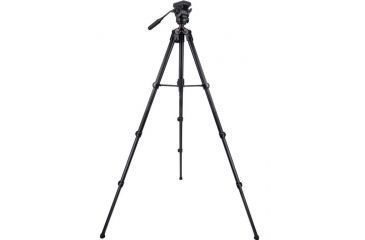 Image of Barska Advanced Tripod, Extendable Legs, Rubber Feet, Black AF12472