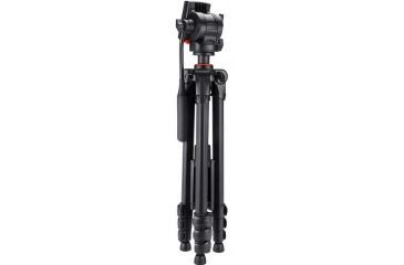 Image of Barska Advanced Tripod, Extendable Legs, Rubber Feet, Black AF12472