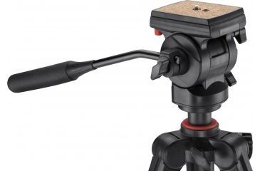 Image of Barska Advanced Tripod, Extendable Legs, Rubber Feet, Black AF12472