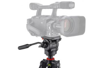 Image of Barska Advanced Tripod, Extendable Legs, Rubber Feet, Black AF12472