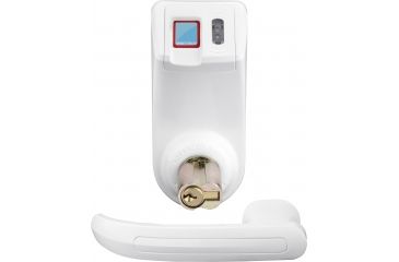 Image of Barska Biometric and RFID Security Door Lock,White EA12936