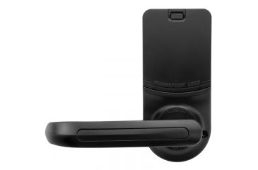 Image of Barska Biometric Security Door Lock,Reversible Handle,Black EA12442