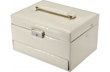 Image of Barska Cheri Bliss Jewelry Case JC-300,8x7.5x6in,Cream BF12502