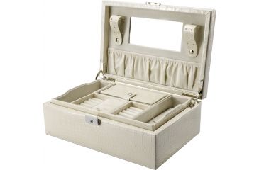 Image of Barska Cheri Bliss Jewelry Case JC-400,11x7.5x4in,Cream BF12504