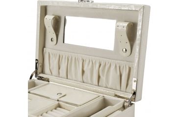 Image of Barska Cheri Bliss Jewelry Case JC-400,11x7.5x4in,Cream BF12504
