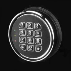Image of Barska Digital Keypad Jewelry Fireproof Safe, 3 Solid Steel Locking Bolts, Black, Medium AX13106