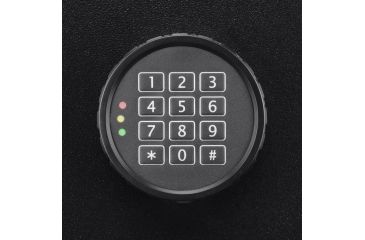 Image of Barska Digital Keypad Rifle Safe, 4.33 Cubic Ft, 3 Solid Steel Deadbolts, Black, Large AX13100