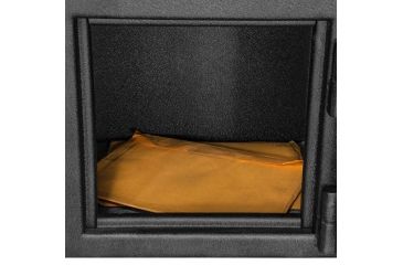 Image of Barska DX-200 Standard Depository Keypad Safe, Anti-Fishing Baffles, Solid Steel, Black, Outer Dimensions - 14 x 14 x 20 in AX12588