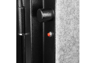Image of Barska FV-500 Fireproof Vault Safe, Pry-Resistant Recessed Door, Black, Outer Dimensions 20 x 20 x 30 in AX12674