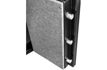 Image of Barska FV-500 Fireproof Vault Safe, Pry-Resistant Recessed Door, Black, Outer Dimensions 20 x 20 x 30 in AX12674