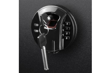 Image of Barska HQ800 Standard Quick Access Keypad Biometric Rifle Safe,Black AX12760