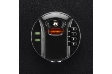 Image of Barska HQ900 Large Quick Access Keypad Biometric Rifle Safe,Black AX12752
